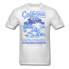 Men's California T-Shirt light heather gray - Loyalty Vibes