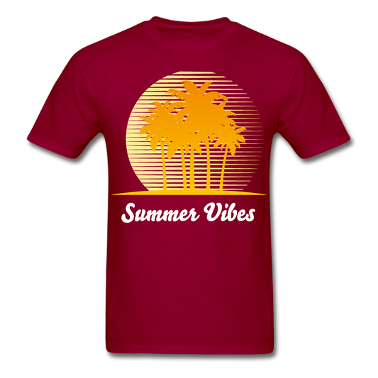 Summer Vibes Shirt dark red - Loyalty Vibes
