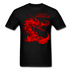 Lucky Dragon T-Shirt black - Loyalty Vibes
