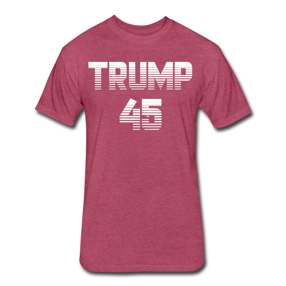 Mega Trump T-Shirt - heather burgundy - Loyalty Vibes
