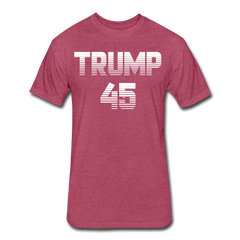 Mega Trump T-Shirt heather burgundy - Loyalty Vibes