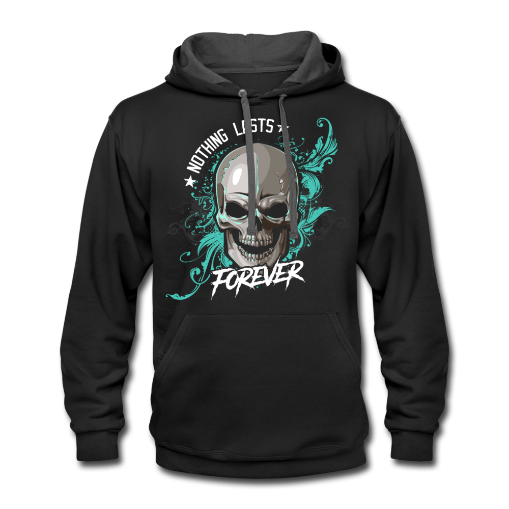 Nothing Lasts Forever Hoodie black/asphalt - Loyalty Vibes