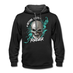 Nothing Lasts Forever Hoodie black/asphalt - Loyalty Vibes