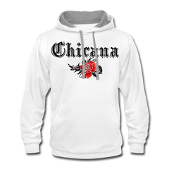 Chicana Hoodie White - Loyalty Vibes