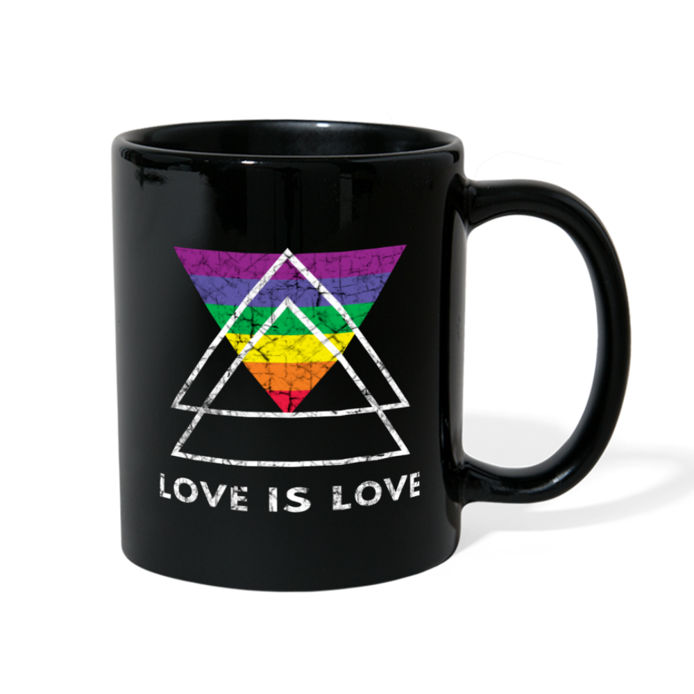 Classic Love Is Love Mug - black - Loyalty Vibes