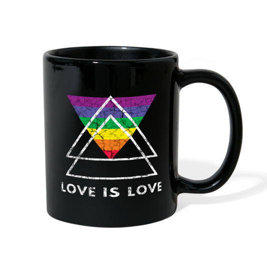 Classic Love Is Love Mug black - Loyalty Vibes