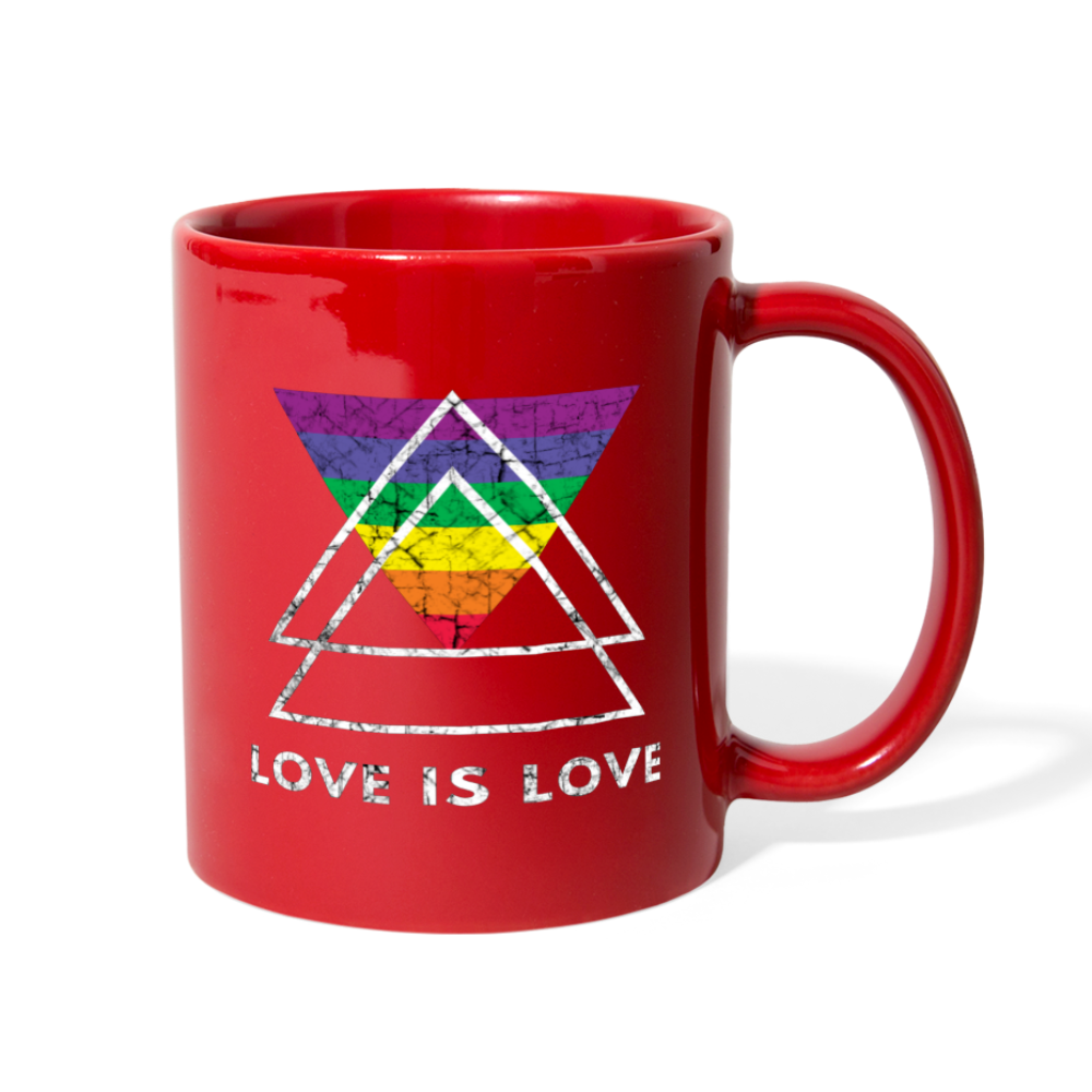 Classic Love Is Love Mug - red - Loyalty Vibes