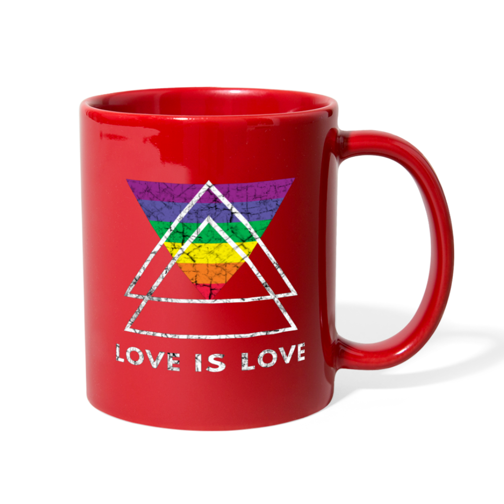 Classic Love Is Love Mug red - Loyalty Vibes