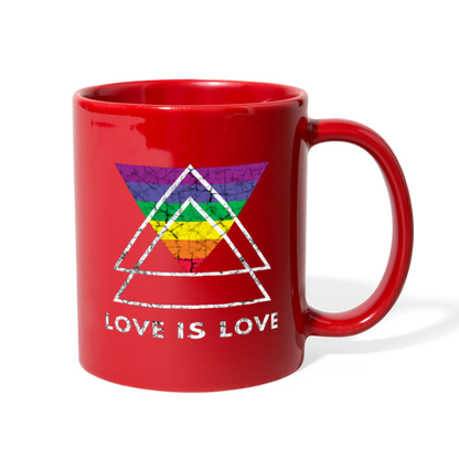 Classic Love Is Love Mug red - Loyalty Vibes