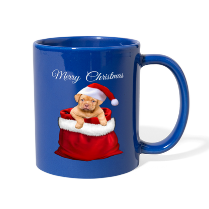 Santa's Helper Christmas Mug royal blue - Loyalty Vibes