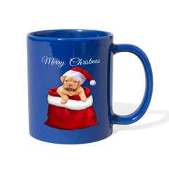 Santa's Helper Christmas Mug royal blue - Loyalty Vibes