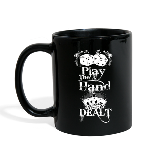 Play The Hand You're Dealt Mug - Loyalty Vibes