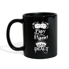 Play The Hand You're Dealt Mug - Loyalty Vibes
