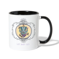 Let Shit Go Mug white/black - Loyalty Vibes