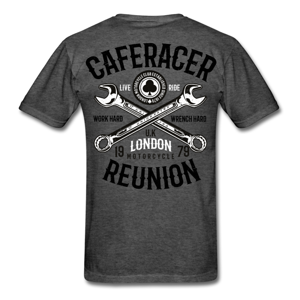 London Rider T-Shirt heather black - Loyalty Vibes