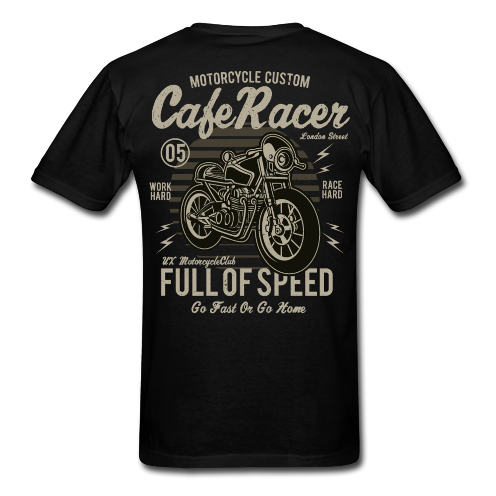 Thunder Racer Motorcycle T-Shirt black - Loyalty Vibes