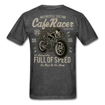 Thunder Racer Motorcycle T-Shirt heather black - Loyalty Vibes