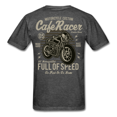 Thunder Racer Motorcycle T-Shirt heather black - Loyalty Vibes