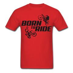 Motocross T-Shirt red - Loyalty Vibes
