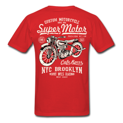 Classic Voltage Motorcycle T-Shirt red - Loyalty Vibes