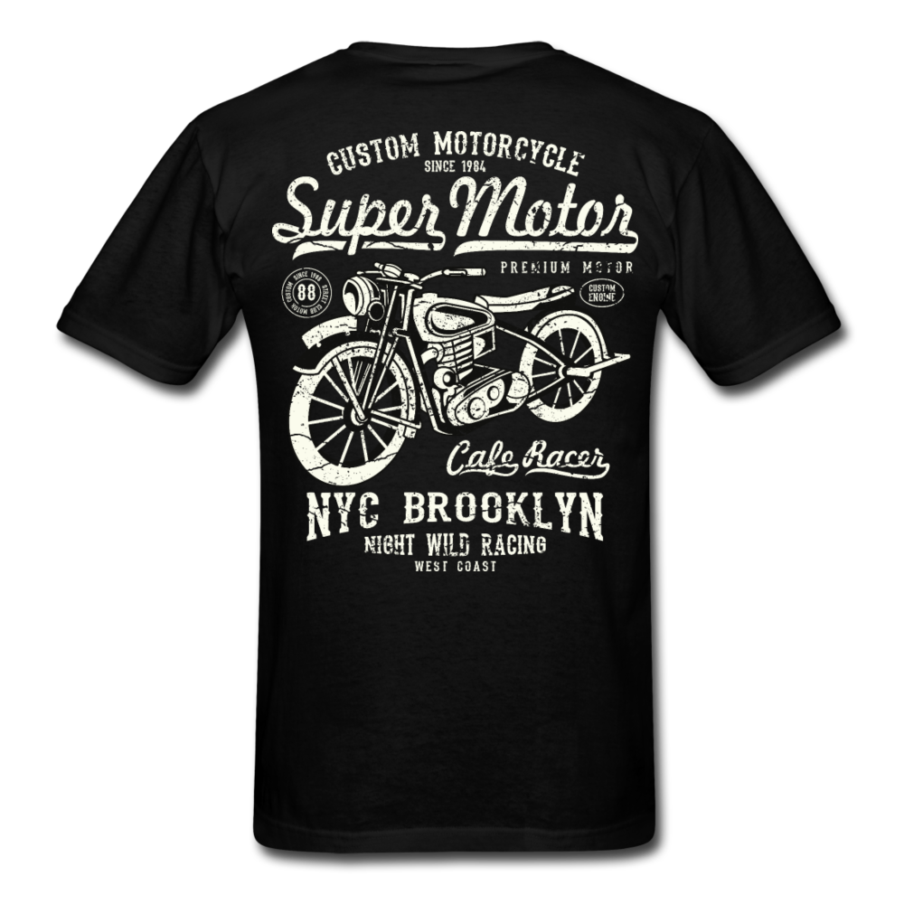 Classic Voltage Motorcycle T-Shirt black - Loyalty Vibes