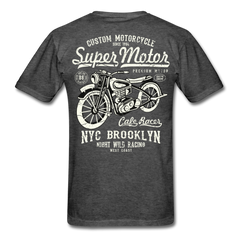 Classic Voltage Motorcycle T-Shirt - heather black - Loyalty Vibes