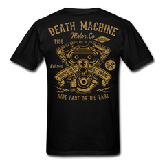 Shovel Ride Motorcycle T-Shirt black - Loyalty Vibes