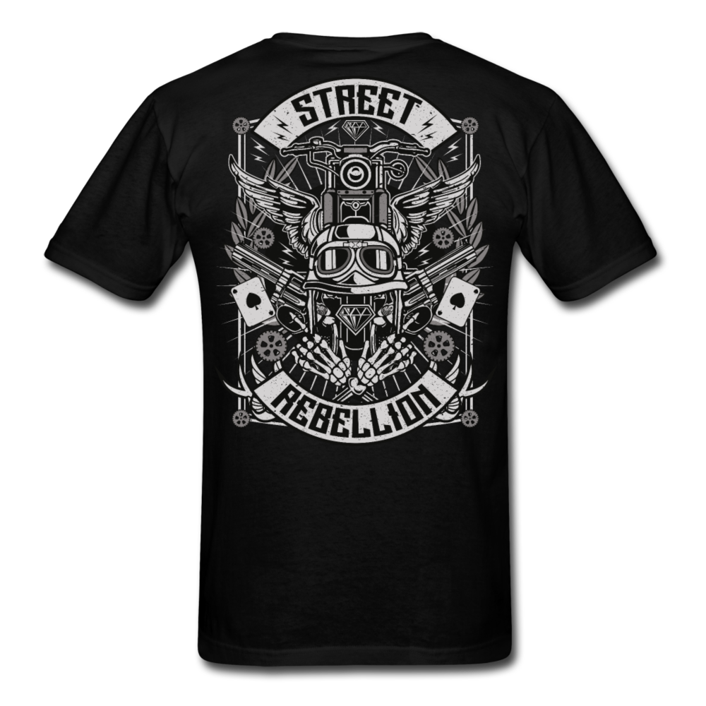 Wild Spade Motorcycle T-Shirt black - Loyalty Vibes
