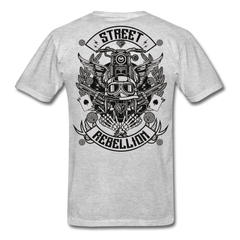 Wild Spade Motorcycle T-Shirt heather gray - Loyalty Vibes
