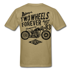 Collector Motorcycle T-Shirt khaki - Loyalty Vibes
