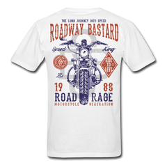 Journey King Motorcycle T-Shirt white - Loyalty Vibes