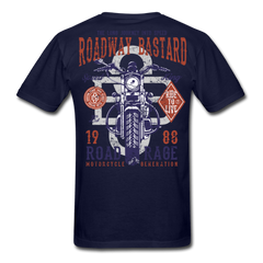Journey King Motorcycle T-Shirt navy - Loyalty Vibes