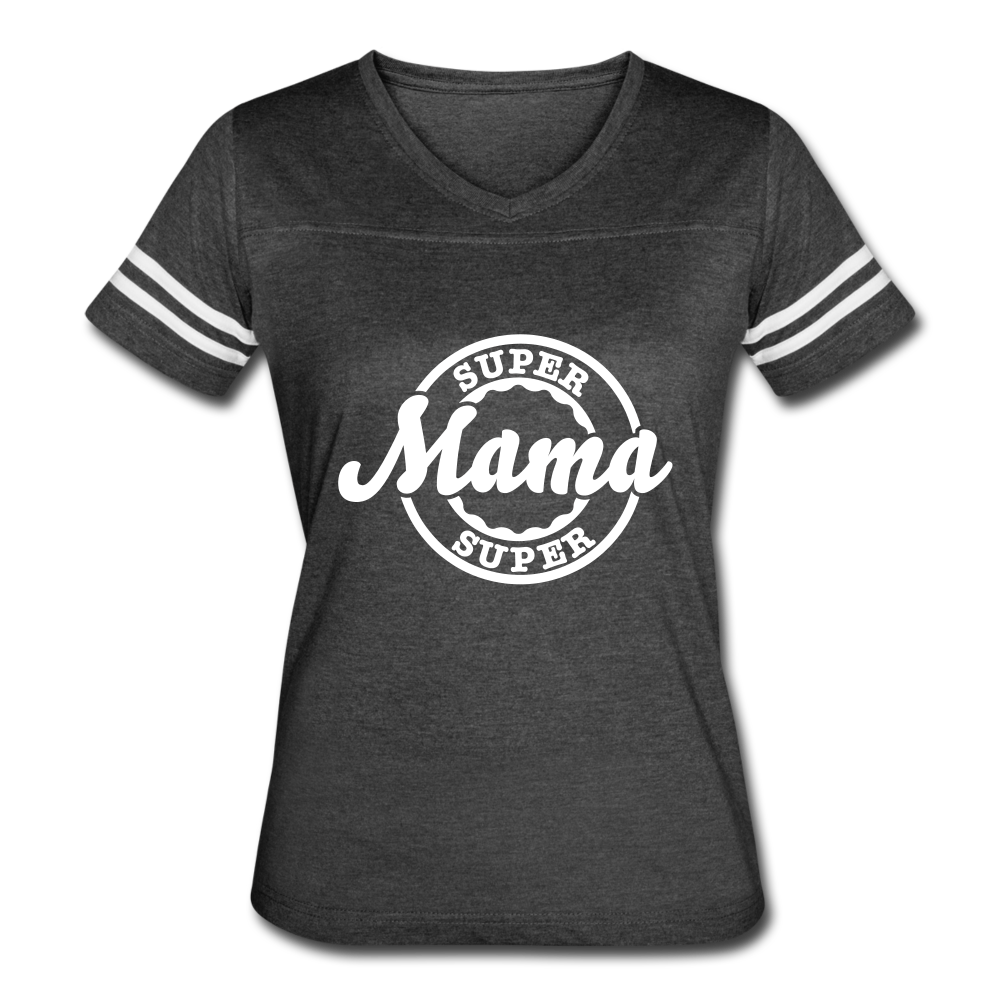 Super Mama Sport Tee vintage smoke white - Loyalty Vibes
