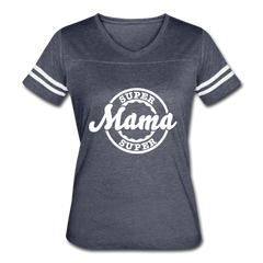 Super Mama Sport Tee vintage navy/white - Loyalty Vibes