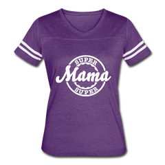 Super Mama Sport Tee vintage purple/white - Loyalty Vibes