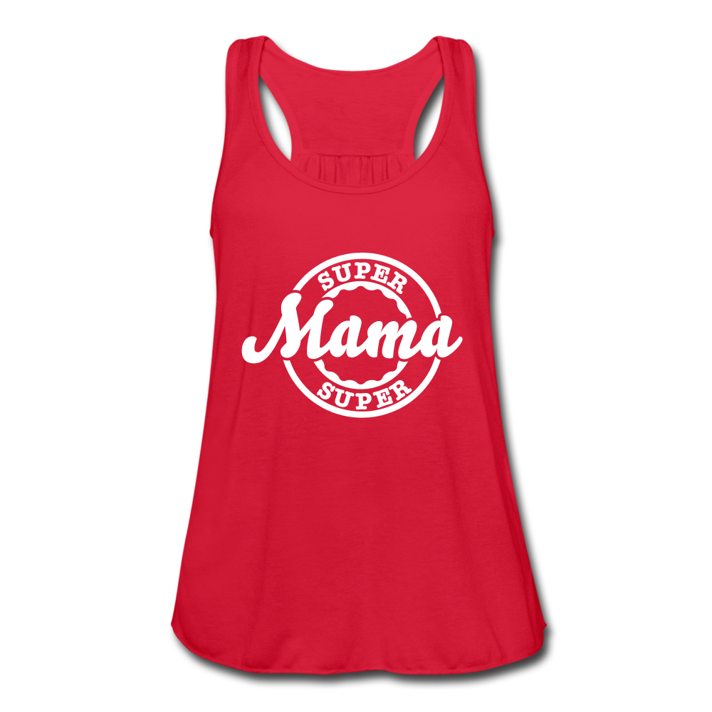 She's A Super Mama Tank Top red - Loyalty Vibes