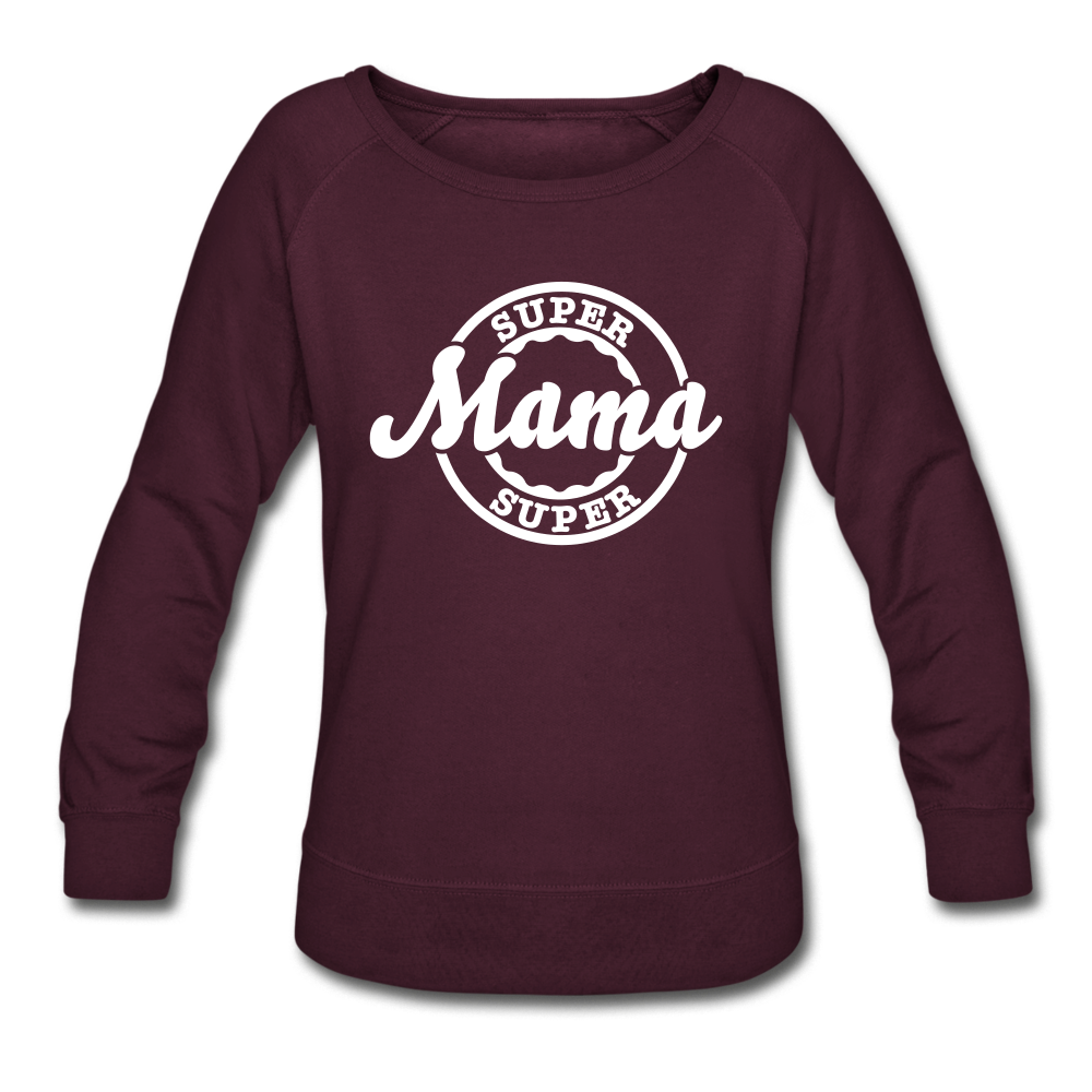 I'ma Super Mama Sweatshirt plum - Loyalty Vibes