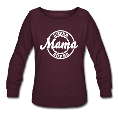 I'ma Super Mama Sweatshirt - plum - Loyalty Vibes