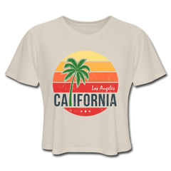 California Living Crop Top dust - Loyalty Vibes