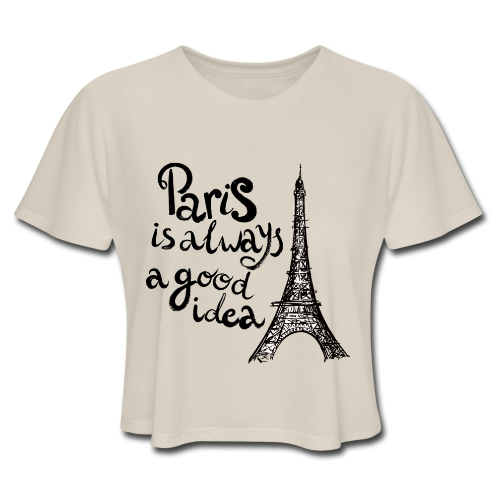 Paris Crop Top dust - Loyalty Vibes