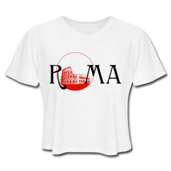 Magical Rome Crop Top - white - Loyalty Vibes