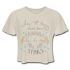Rainbows And Stars Crop Top Dust - Loyalty Vibes