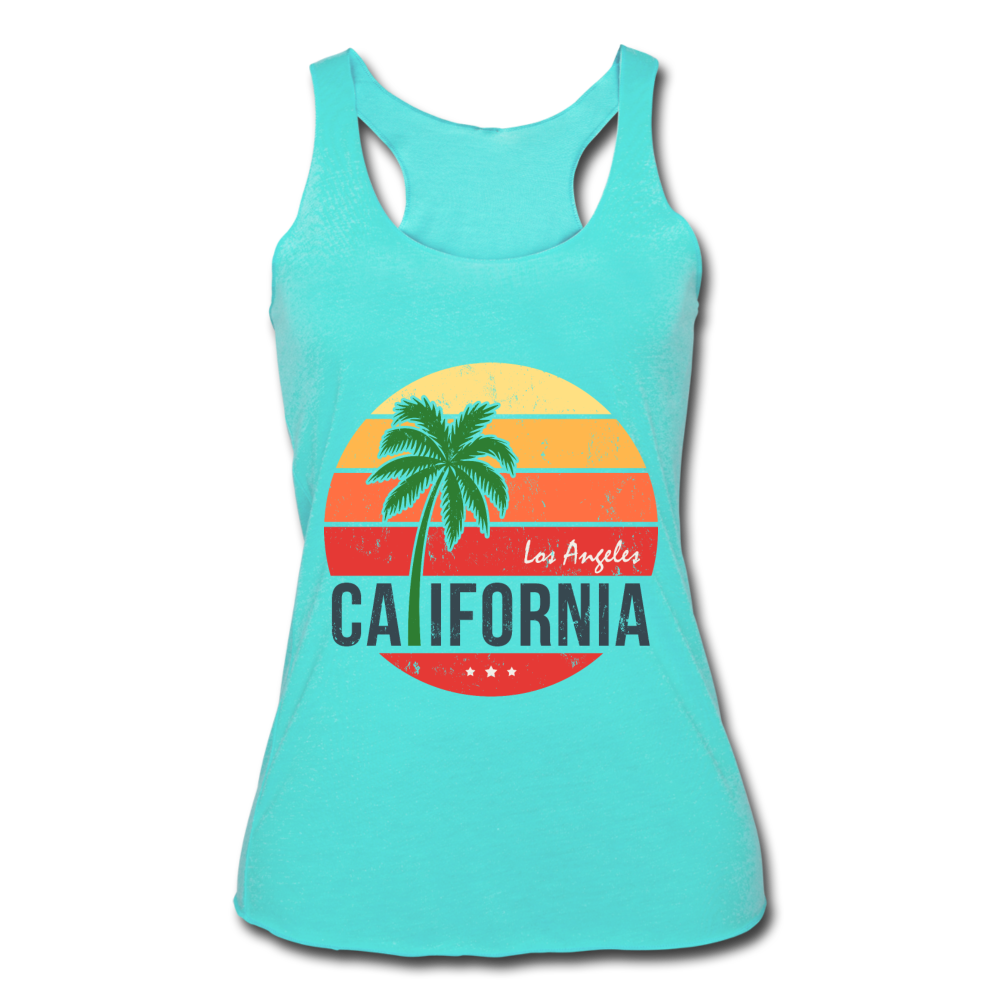 California Tank Top turquoise - Loyalty Vibes