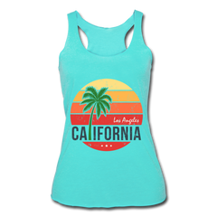 California Tank Top - turquoise - Loyalty Vibes