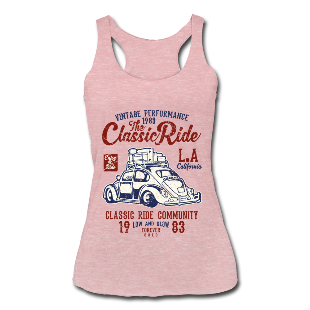 Classic California Tank Top heather dusty rose - Loyalty Vibes