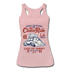 Classic California Tank Top - heather dusty rose - Loyalty Vibes
