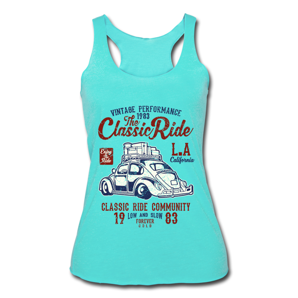 Classic California Tank Top turquoise - Loyalty Vibes