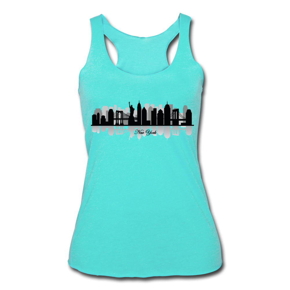 New York Tank Top turquoise - Loyalty Vibes