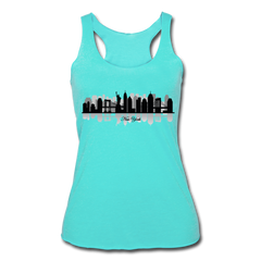 New York Tank Top - turquoise - Loyalty Vibes