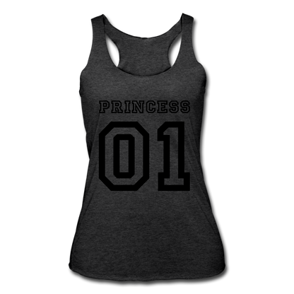Princess Tank Top heather black Loyalty Vibes